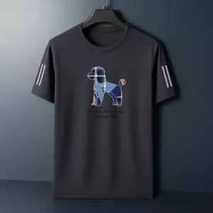 032 푸들 남성 아이스 기능성 라운드 반팔티