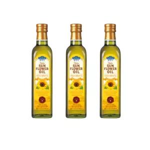 폰타나 해바라기유 500ml X3병 이탈리아 완제품 오일 냉압착 부엌 주방 건강 콜드프레스