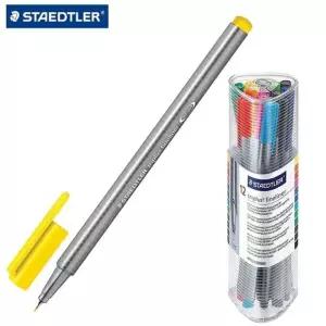 스테들러 0.3mm 수성펜 트리플러스 화인라이너 12색 문구반점 스태들러 사인펜 싸인펜 컬러링