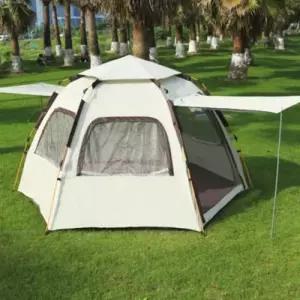 육각 텐트 그늘막 차박 캠핑 3~8인용 원터치 피크닉 WFJOP19