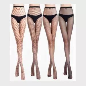 여성 2컬러 포인트룩 데일리룩 망사스타킹 4종 세트 WFJOZHI