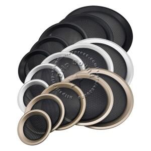 4/5/6.5 /8 인치 스피커 그릴 커버 1pcs 자동차 오디오 장식 원형 메탈 메쉬 보호