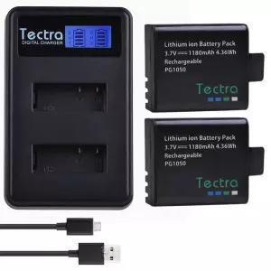 액션 카메라 충전식 배터리 충전기  브레이브 4 터치 CT8500  SJ5000 용 1180mAh PG900 PG1050