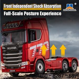 2025 신제품 Huina 1501 Stanya 엔지니어링 차량 19 채널 2.4g 실제 자동차 원격 모델 선물처럼