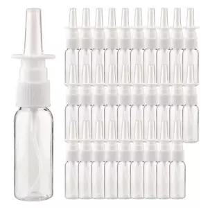 코스프레이 화이트캡 투명 30ml 30개 플라스틱 공병 소분병 여행 WECD61D