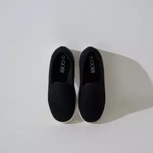 [고비]캐시미어 경량 슬립온_블랙