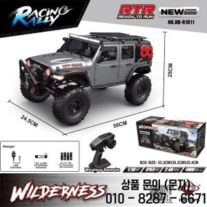 업그레이드 HB R1011 지프 호환 루비콘 리콘 RC카 1:10 풀 체중계 모델 등반 자동차 고속 오프로드 2025 신
