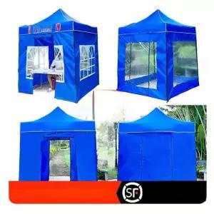 주차텐트 노점 막사 포장마차 옥외 간이 텐트 농막 소형 창고 캐노피