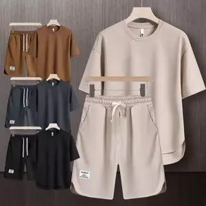 [골드스마일]남성용 여름 반팔 트레이닝복 스포츠웨어 운동 셋업