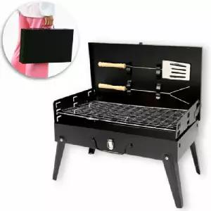 ( )간편 가방형 접이식 그릴 바베큐 캠핑 화로대 이동식