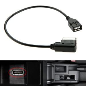 1PC 미디어-In AMI MMI MDI AUX-자동차 음악 인터페이스 USB 어댑터 케이블-Audi 호환 A3 A4 A5 A6 A8 Q5