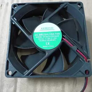 KERONG DF0802512SEM2R DC 12V 0.16A 2.15W 80x80x25mm 2선 냉각팬