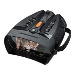 4K 적외선 야간 투시경 5000mAh 충전식 야간 투시경 고글 사냥 캠핑을위한 야외 HD 망원경 카메라