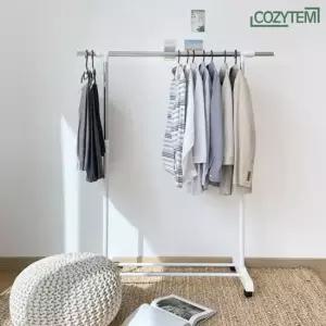 코지템 디베르 이동식 행거 튼튼한 행거 높이 너비 조절