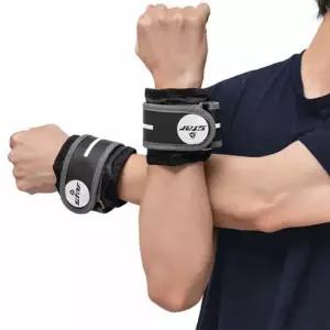 스타 중량밴드 3kg 1.5kgx2개 블랙 모래주머니 중량밴드 헬스용품 손목 발목