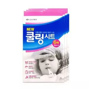 신신제약 NEW쿨링시트 10시간지속 6매 2매 3팩
