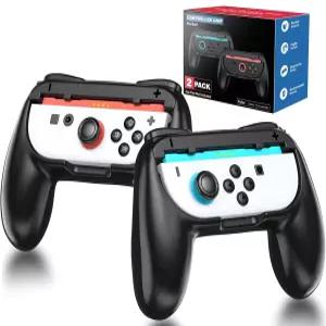 스위치 2 조이콘 그립용 GammeifyPro (2025) 컨트롤러 그립 (닌텐도 조이콘) 인체공학적 미끄럼 방지 핸드