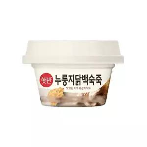 햇반 누룽지 닭백숙죽 267g x 8개