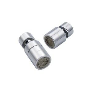 북유럽 싱크대 주방 연장기 거품 회전 구리 구목 방지 만향 수도꼭지 통용