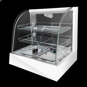 온장쇼케이스 화이트 꼬치 햄버거 진열대 에그타르트 업소용