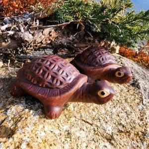 풍수 재물운 생기 도자기 돈거북 개업선물 장식품 선물 행운 거북이