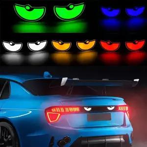 12V 데빌 아이즈 LED 라이트 바이크 오토바이 LED 데몬 아이 라이트 데빌 아이 데몬 이블 헤드라이트 장식