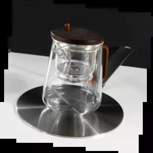 인덕션플레이트 초고속 열전도 강력한 안전 유리재질 핫플레이트 가정용 주방 필수품