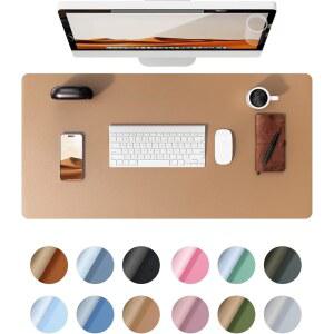 가죽 책상 대형 사무실용 패드 키보드 보호대 컴퓨터 책상용 매트 마우스