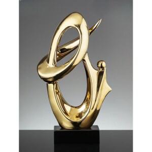 금장 장식품 트로피 유럽풍 거실 부귀 조각상 엔틱 침실