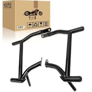 2009-2025 할리 투어링 스트리트 글라이드 로드 킹 일렉트라 / 울트라 옵션 멀티 컬러 장식 휠 콜로케이션 를 위한 TDZ 1-1/4인치 새들백 가드