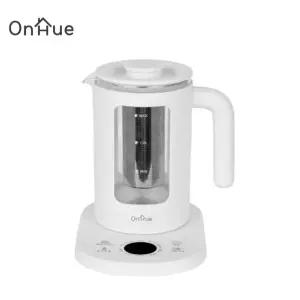 온휴 OHA-G15WH 무선 유리 전기포트 티포트 거름망 1.5L