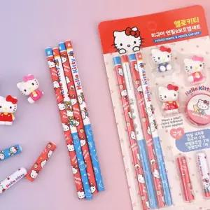 헬로키티 문구세트-피규어 연필보호캡 61932  T0017   헬로키티-T0017