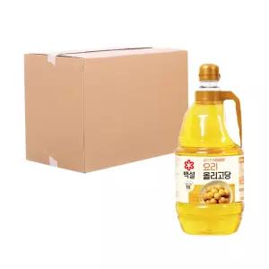 [로지프로] CJ 백설 풍부한 식이섬유 요리올리고당 2.45kg 6개입 (1박스) 백설올리고당