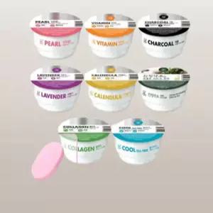 [린제이] 프리미엄 소용량 모델링 컵팩 28g X2개 선택가능 +해면 스펀지