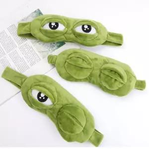 슬픈개구리안대 눈가리개 수면안대 캐릭터 아이마스크