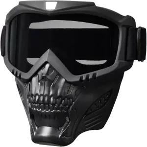 페인트볼 마스크 김서림 방지 전술 풀페이스 스키 고글 탈착식 조절 가능 오토바이 라이딩 얼굴 보호