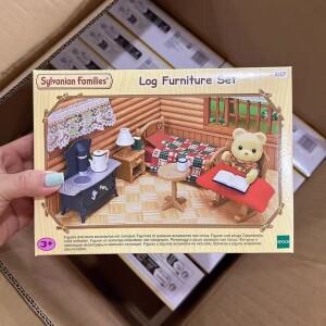 Sylvanian Families 블라인드 키 체인 Aceessories 피규어 원래 로그 가구 소녀를위한 어린이 장난감 장난