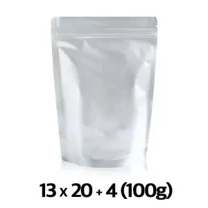 이지포장 은박 지퍼스탠드 커피 원두 봉투 100g 50매 소분 포장용