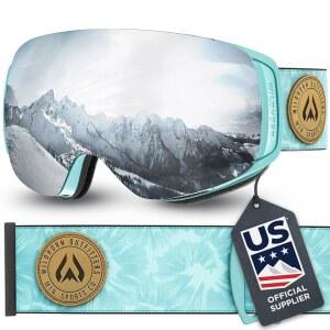 남성 여성 스키 스노우 김 마그네틱 100% roca 렌즈-스노보드 자외선 성인 wildhorn 서림 고글 방지 방지 긁힘