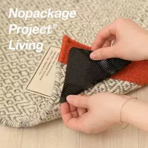 NPL 매트 밀림 미끄럼 방지패드 4P [카페트 러그 매트리스 쇼파 침대 밀림방지 미끄럼