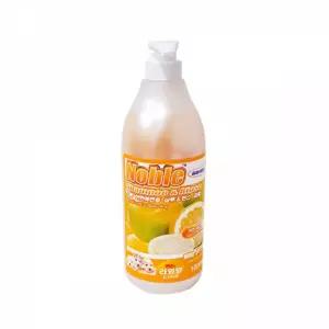 노블 샴푸 린스겸용 애견용 어린 라임향 1L