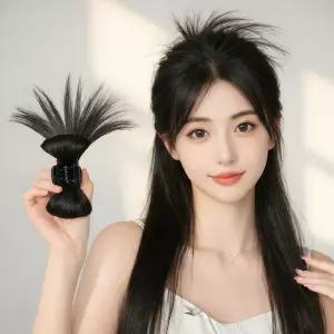 까치번 헤어 집게핀 하이 가시번 반묶음 가발 아이돌st 꽁지머리