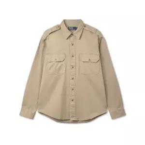 [폴로 랄프 로렌]POLO RALPH LAUREN 클래식핏 트윌 워크셔츠 - 베이지 MNPOWOV16823317-250 897651