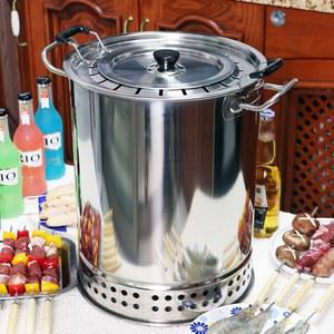 연기가 나지 않는 바베큐 차콜 베이킹 이중 펜션 다기능 용암 전기그릴 흡연 실내 팬을