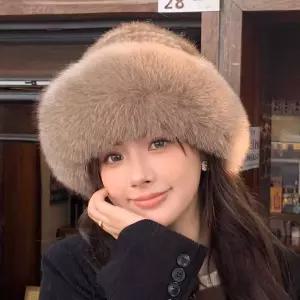 리온 러시아모자 털모자 밍크방한모 남자 군밤장수 겨울 에스키모