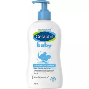 Cetaphil Baby Calendula 세타필 베이비 젠틀 워시 앤 샴푸 아기 바스 400ml 1팩
