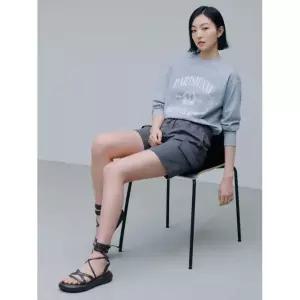 매장정품 TOPTEN 탑텐 여성) 쿨에어 코튼 더블니트 카고 스웨트쇼츠_MSE3PT2901 MSE3PT2901 947734