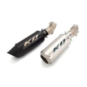 450SR 오토바이 배기 파이프 스테인리스 스틸 머플러 슬립 온 탈착식 DB 51mm