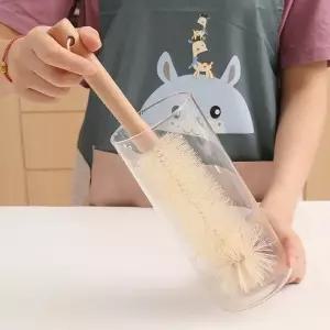 [에이치플러스몰]일자형 브러쉬 우드 텀블러