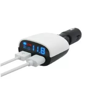 차량용 USB 2포트 시가잭 DC 시거잭 LED상태 ID059